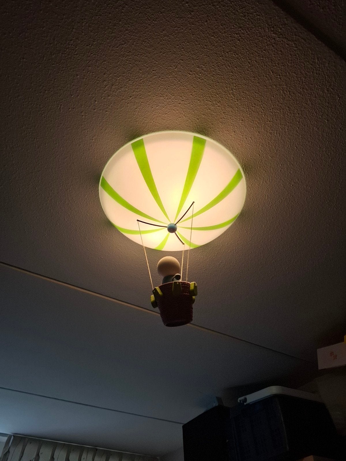 Leuke luchtballon lamp voor kinderkamer, Ophalen of Verzenden, Zo goed als nieuw, Lamp