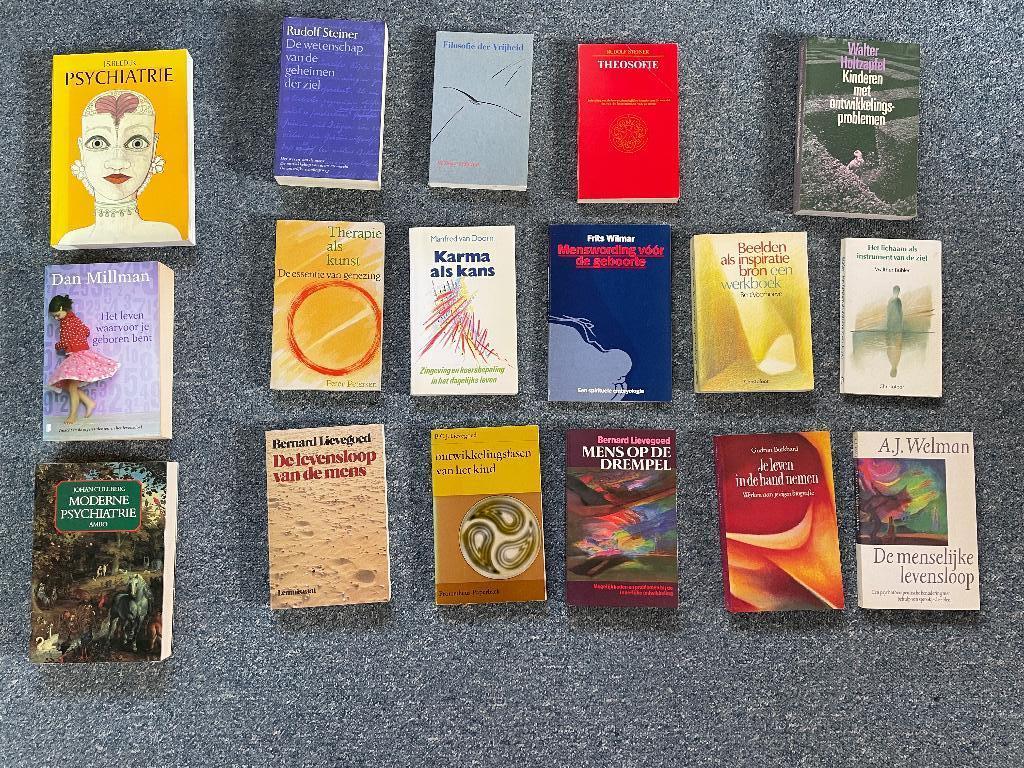 Diverse boeken over gezondheid, psychologie en antroposofie, Boeken, Achtergrond en Informatie, Diverse auteurs, Ophalen of Verzenden