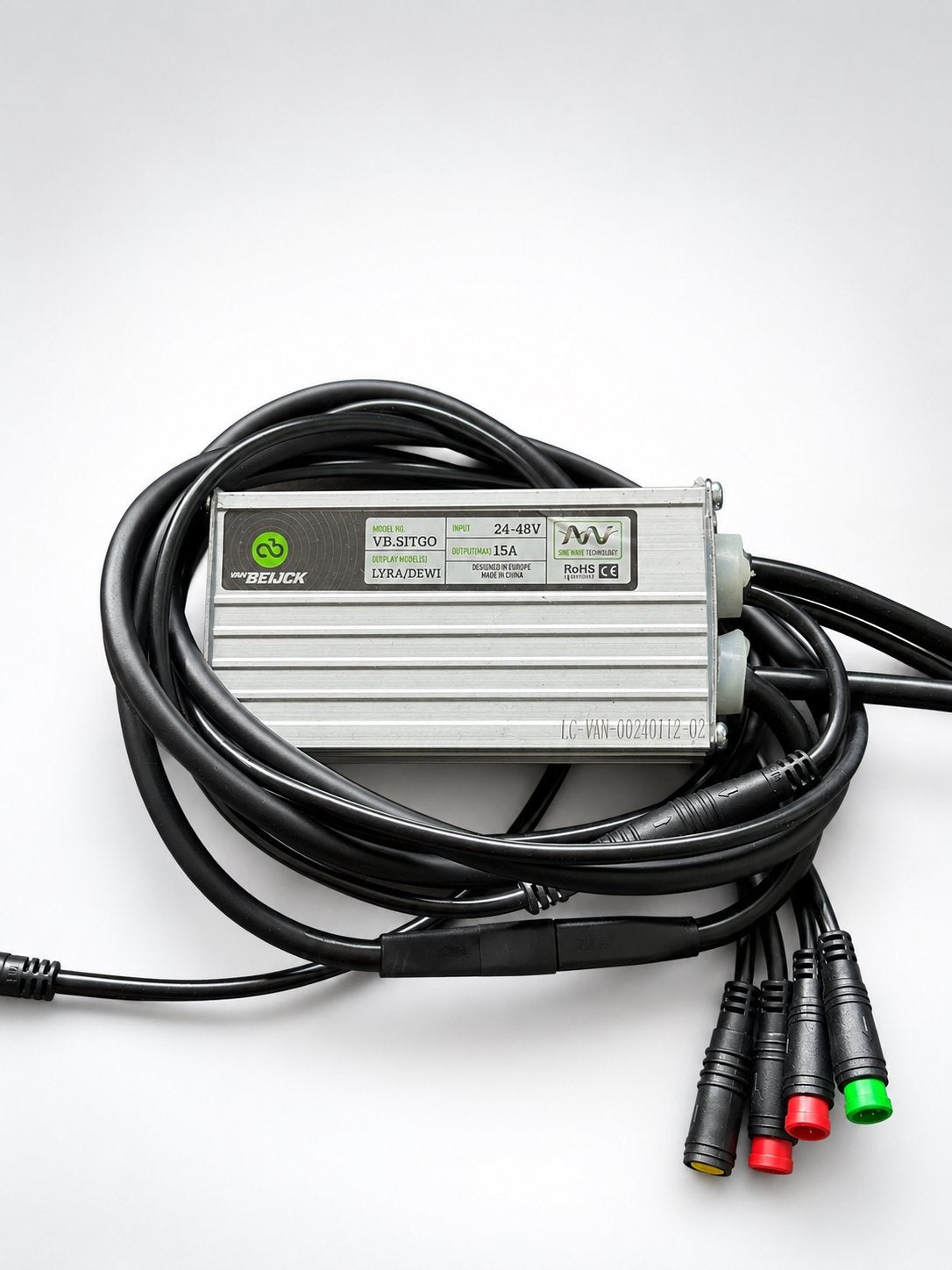 VanBeijck VB.SITGO Controller 24-48V 15A, Elektrische fiets, Overige typen, Nieuw, Ophalen of Verzenden