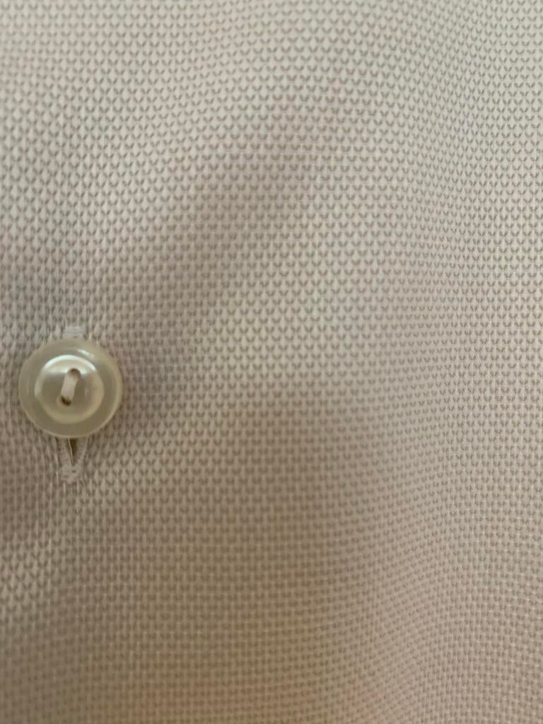 Eton overhemd - Beige - Maat 42 (L), Verzenden, Zo goed als nieuw, Beige, Halswijdte 41/42 (L)