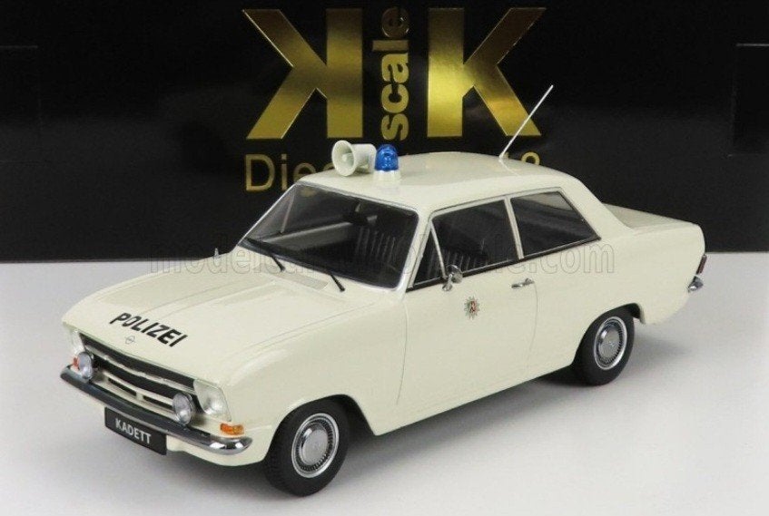 1 :18 AANBIEDING! Opel Kadett B uit 1972 POLIZEI KK Scale, Hobby en Vrije tijd, Modelauto's | 1:18, Ophalen of Verzenden, Nieuw