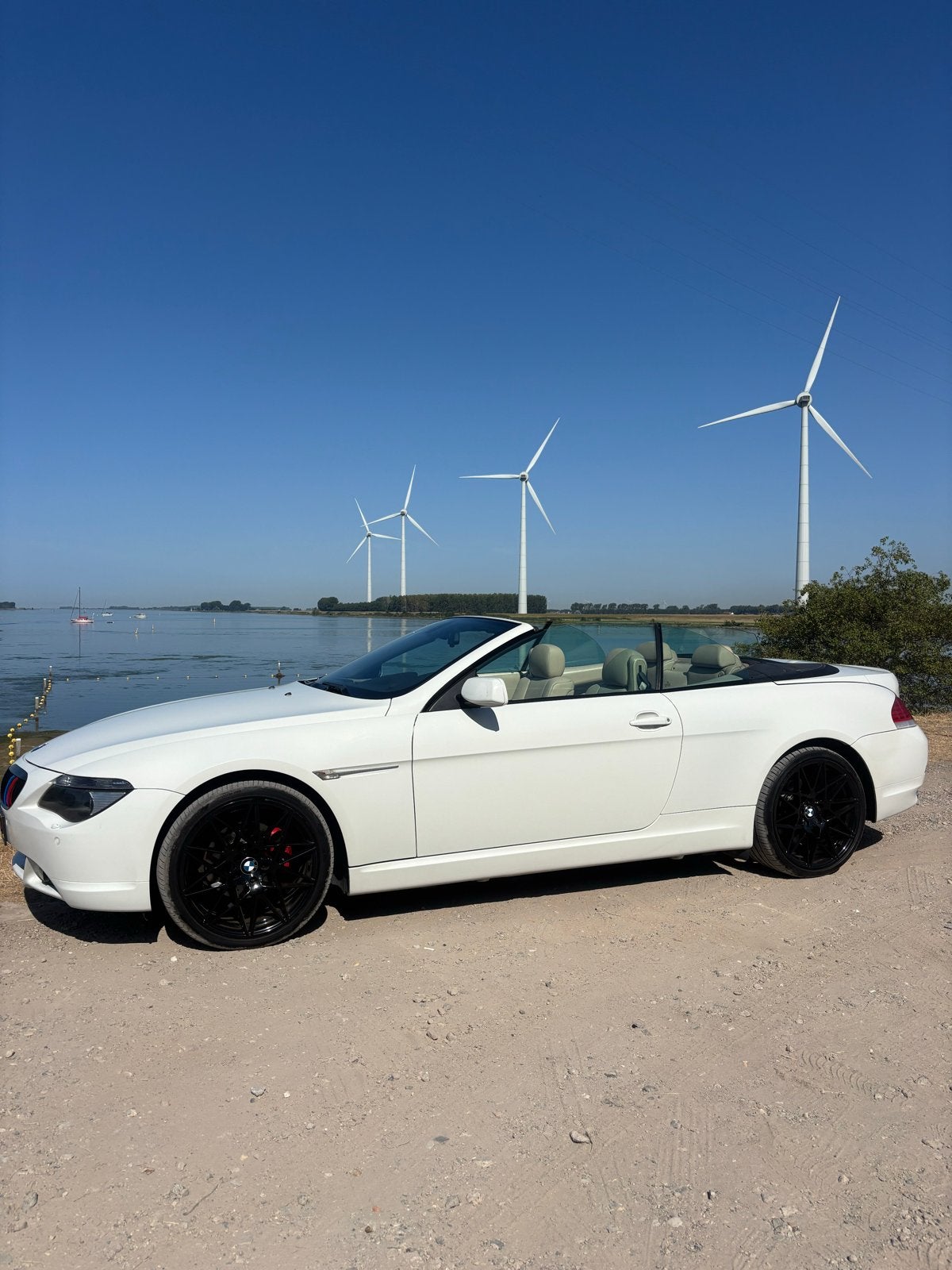 BMW 630i cabriolet aut inruil mogelijk !!, Automaat, Beige, 1675 kg, 4 stoelen