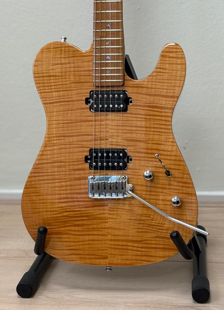 Sire Larry Carlton T7FM met Gibson Classic 57/57+ pickups!, Ophalen, Zo goed als nieuw, Solid body, Overige merken