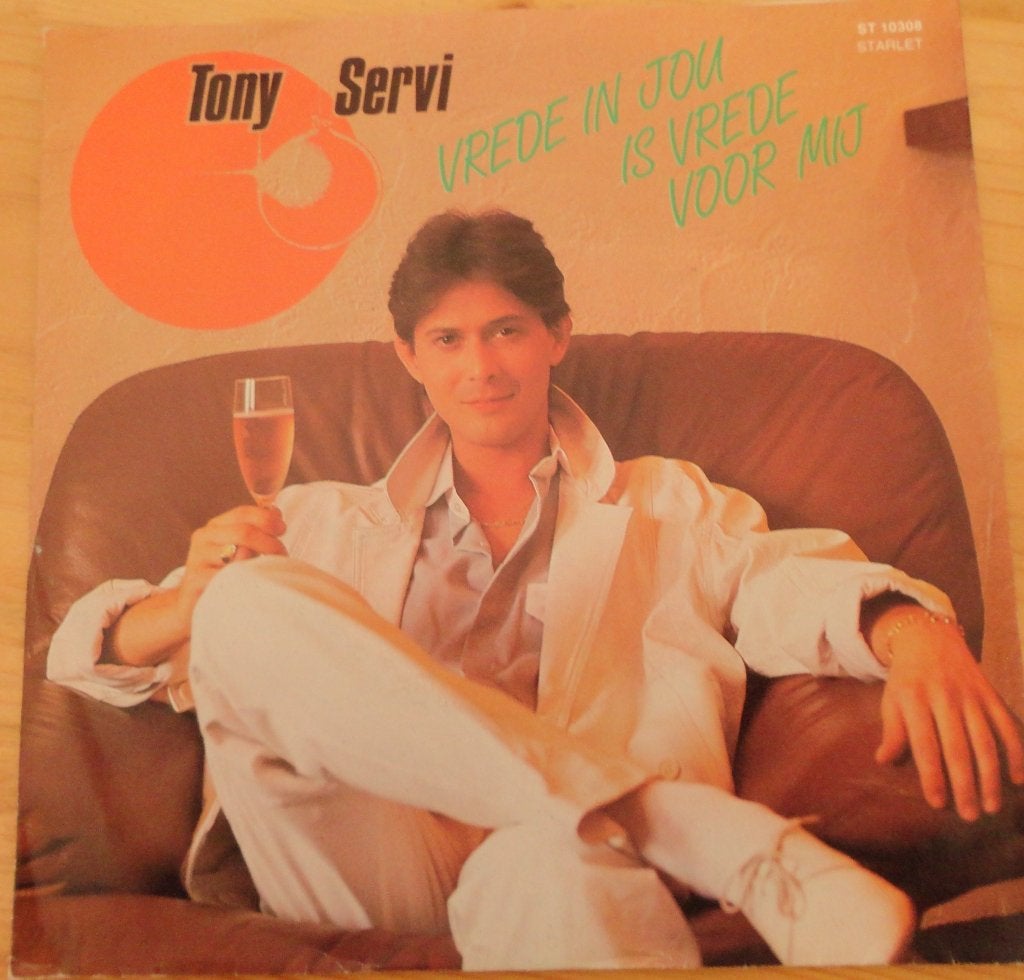 Tony Servi > Vrede in jou is vrede in mij, Cd's en Dvd's, Vinyl Singles, Ophalen of Verzenden, Gebruikt, 7 inch, Nederlandstalig
