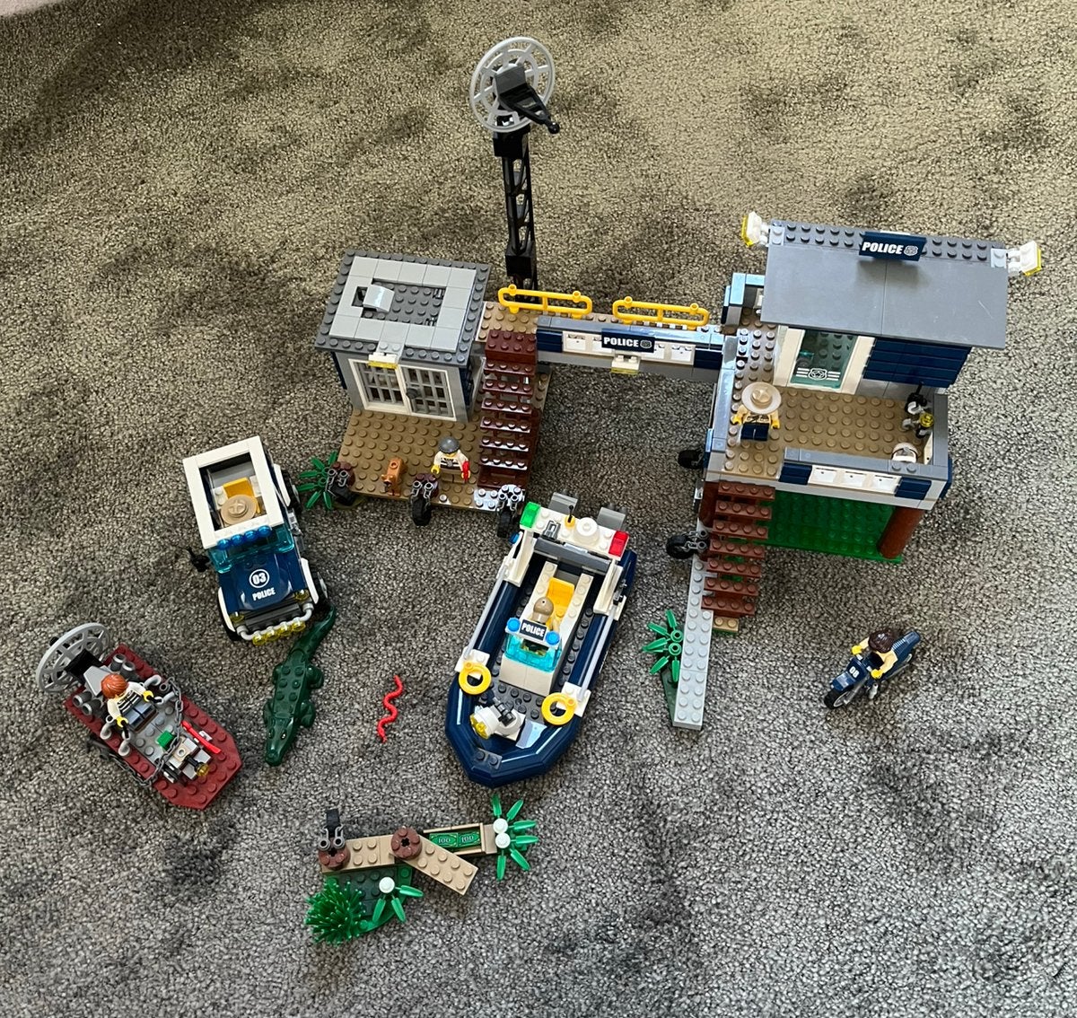 Lego moeraspolitie hele serie, City, Lego, Ophalen of Verzenden, Zo goed als nieuw