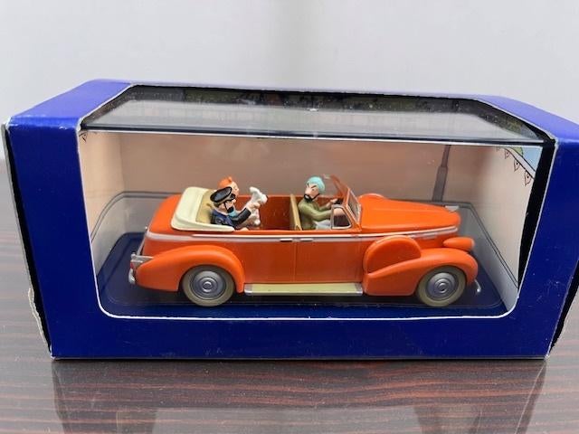 Kuifje auto. Nr. 15 met certificaat Bieden vanaf 20€, Ophalen of Verzenden, Kuifje, Zo goed als nieuw, Beeldje of Figuurtje