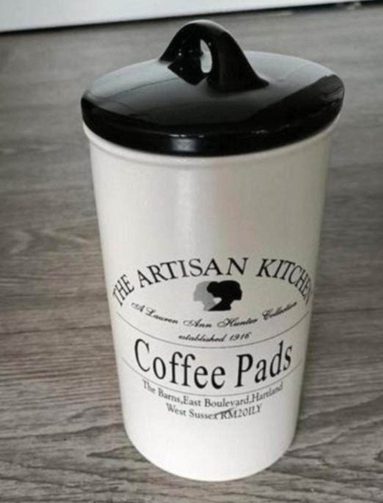 ☕coffeepads pot van the artisan kitchen☕, Huis en Inrichting, Keuken | Potten en Pannen, Verzenden, Zo goed als nieuw, Overige materialen