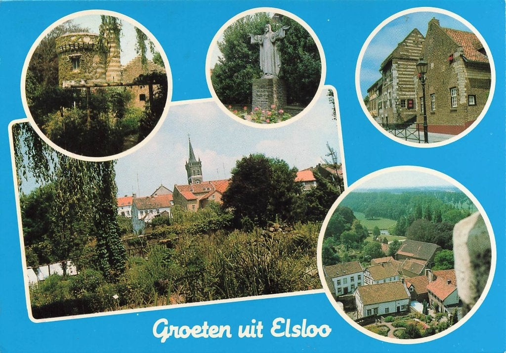 Groeten uit Elsloo, Verzamelen, Ophalen of Verzenden, 1980 tot heden, Gelopen, Limburg