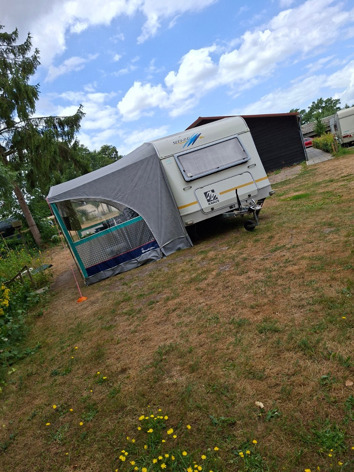 Isabella sunflex caravanluifel, Ophalen, Zo goed als nieuw