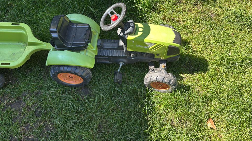 Tractor met aanhanger, Ophalen, Gebruikt, Overige merken, Met kar of aanhanger