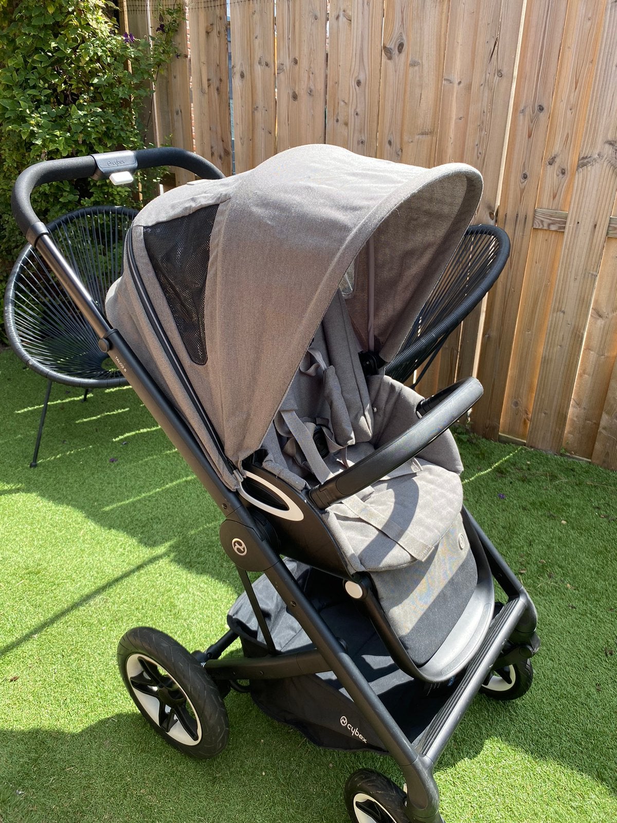 Cybex Talos S soho grey, Ophalen, Zo goed als nieuw, Overige merken, Verstelbare duwstang