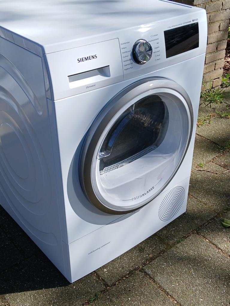 Warmtepompdroger Siemens iq500 8kg A++ nette staat!, Ophalen, Minder dan 85 cm, 8 tot 10 kg, Zo goed als nieuw
