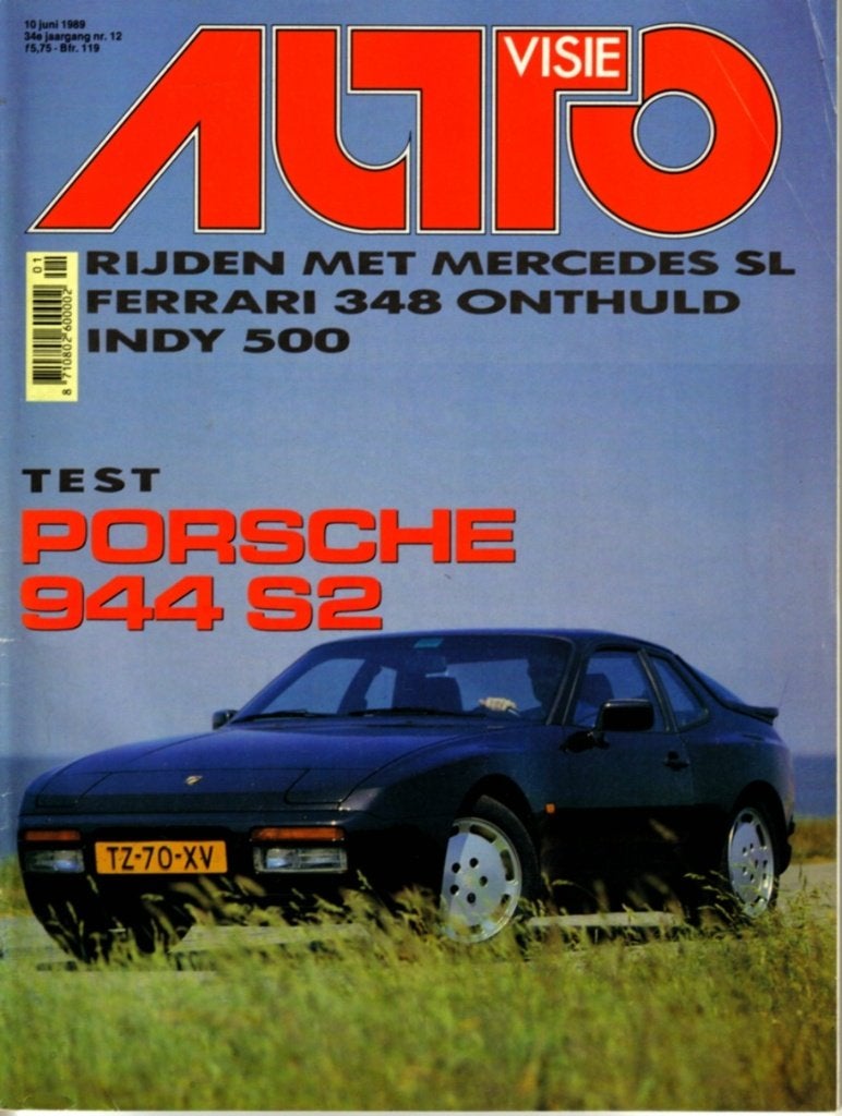 Autovisie test Porsche 944 S2 Juni 1989, Ophalen of Verzenden, Gelezen, Porsche