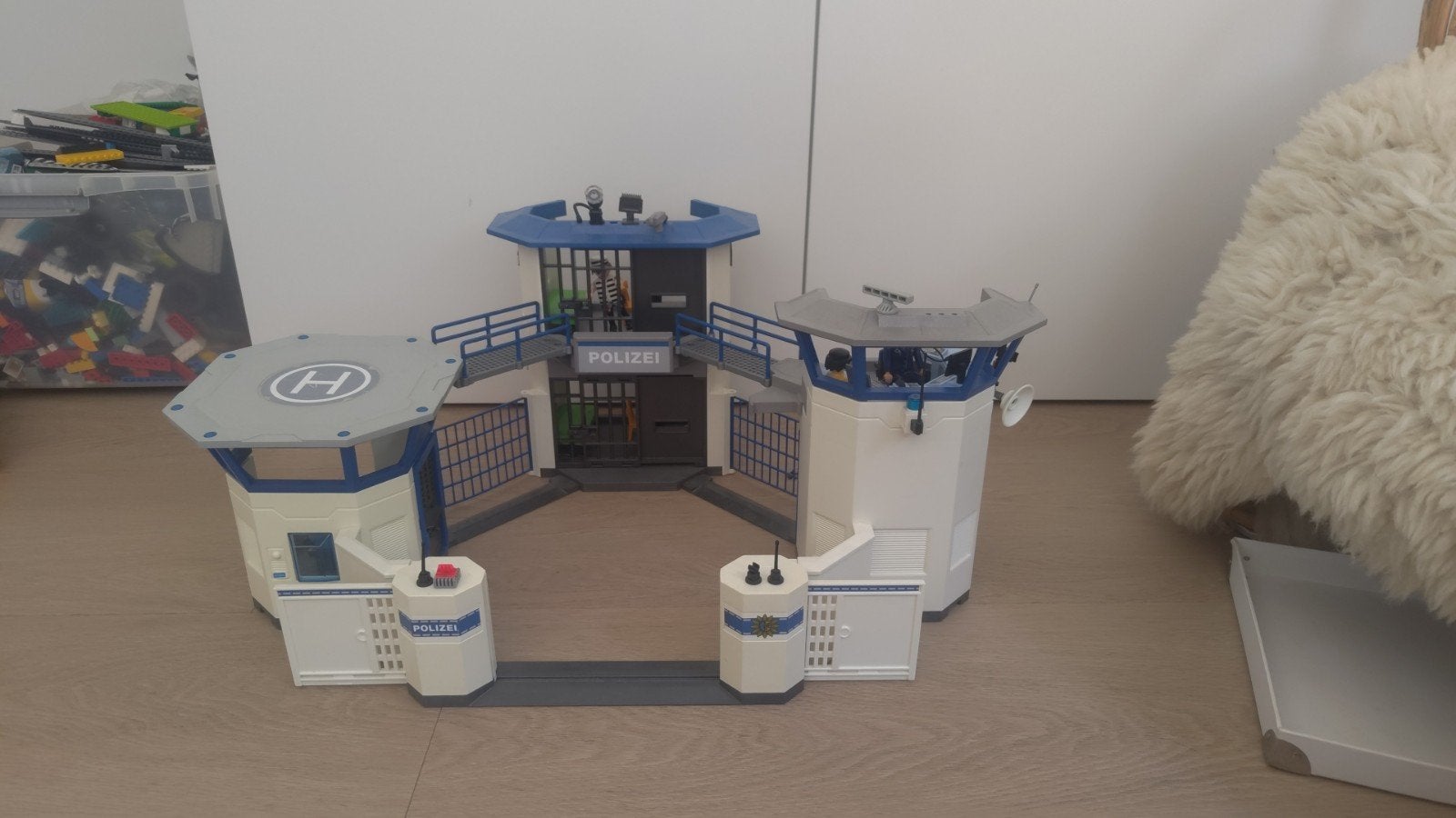 Playmobil Politiebureau met agenten en boef, Ophalen of Verzenden, Jongen of Meisje