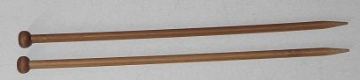 Houten breinaalden lengte 25 cm 132437, Ophalen of Verzenden, Zo goed als nieuw, Breien, Naald