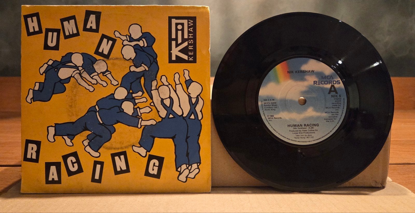 Nik Kershaw - Human Racing, 7 inch, Ophalen of Verzenden, Zo goed als nieuw, Pop