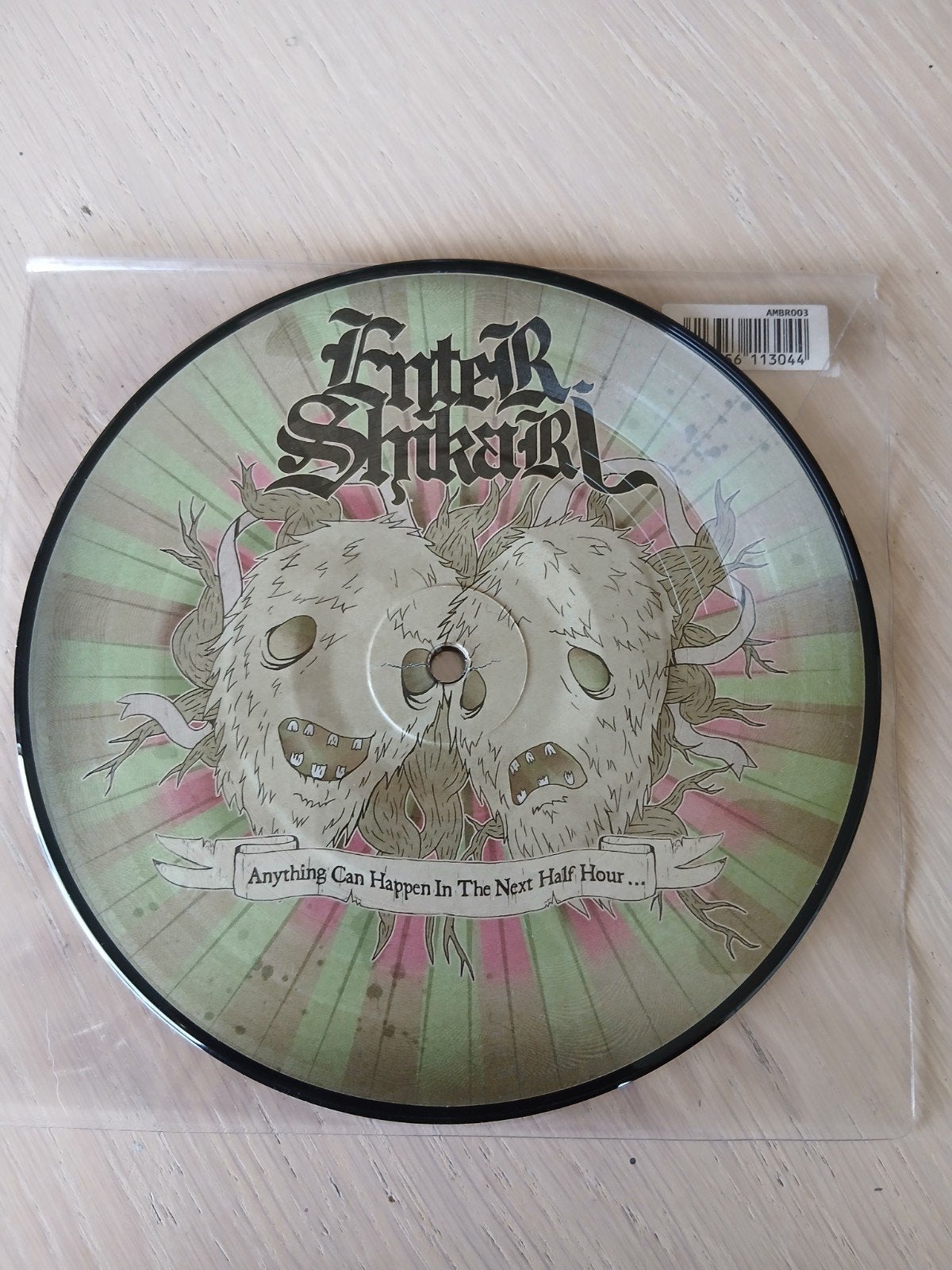 Enter Shikari - Anything Can Happen (7" Picture Vinyl), Picture disc, 7 inch, Ophalen of Verzenden, Zo goed als nieuw