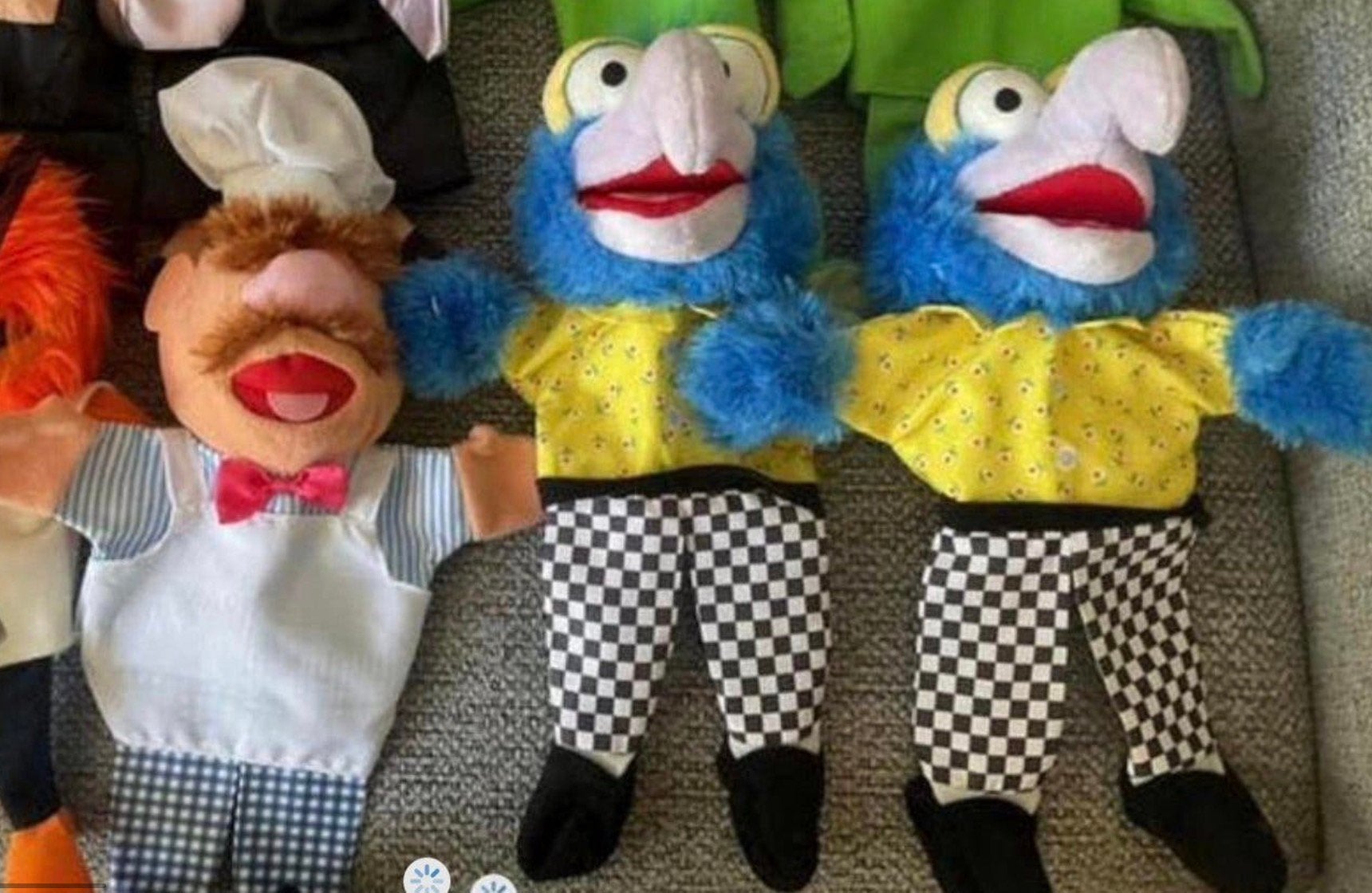 AH handpoppen Muppets, Albert Heijn, Ophalen of Verzenden