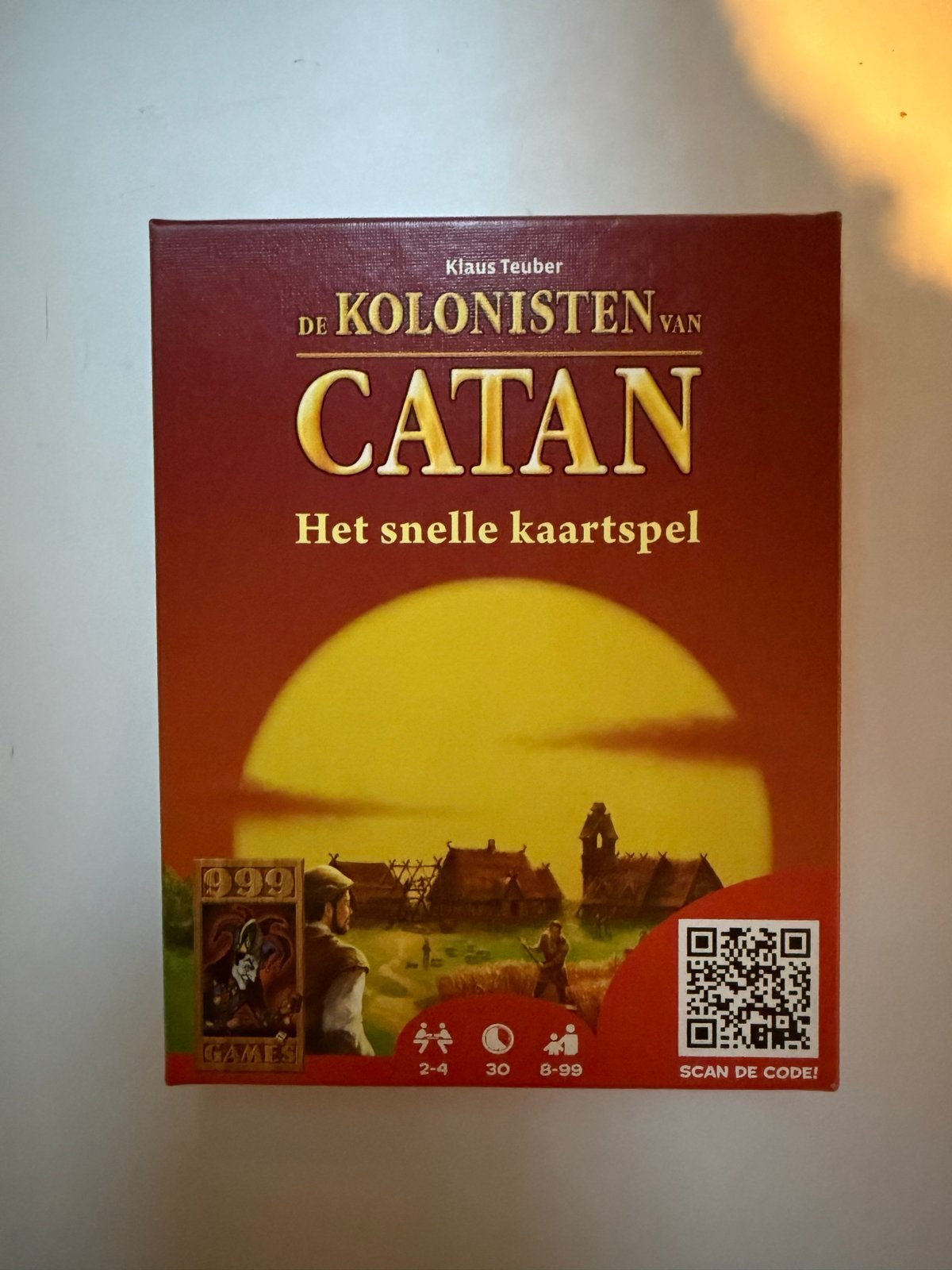 De Kolonisten van Catan: Het snelle kaartspel, Hobby en Vrije tijd, Een of twee spelers, Ophalen of Verzenden, Zo goed als nieuw