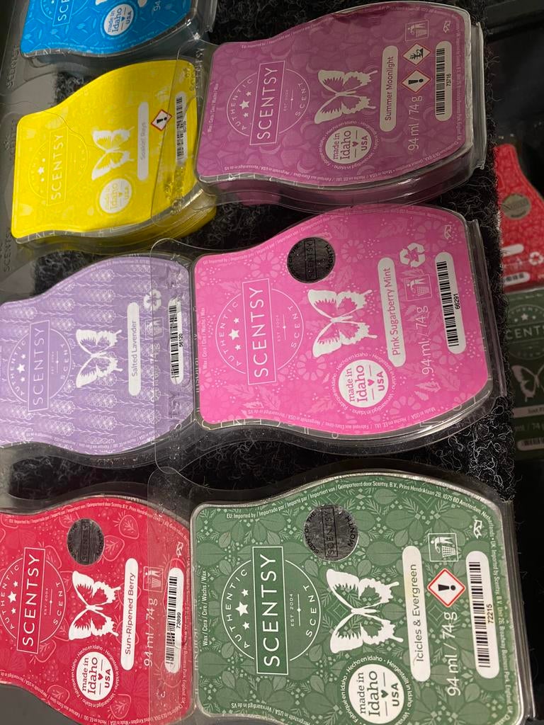 Scentsy Wax Bars - Diverse Geuren, Huis en Inrichting, Woonaccessoires | Overige, Ophalen of Verzenden, Nieuw, Meerkleurig, Overige materialen