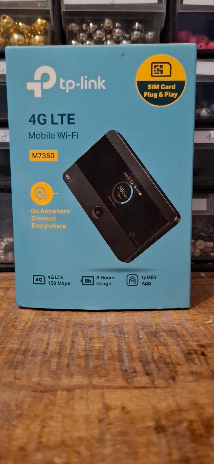 TP-Link M7350 4G LTE Mobiele Wi-Fi Router, Computers en Software, Routers en Modems, Ophalen, Nieuw, Router, TP-Link