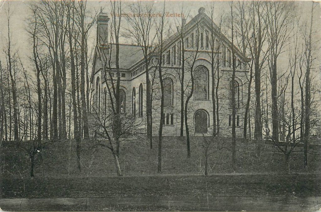 701-433-029 Zetten Vluchtheuvelkerk, Verzamelen, Ansichtkaarten | Nederland, Verzenden, Voor 1920, Gelderland
