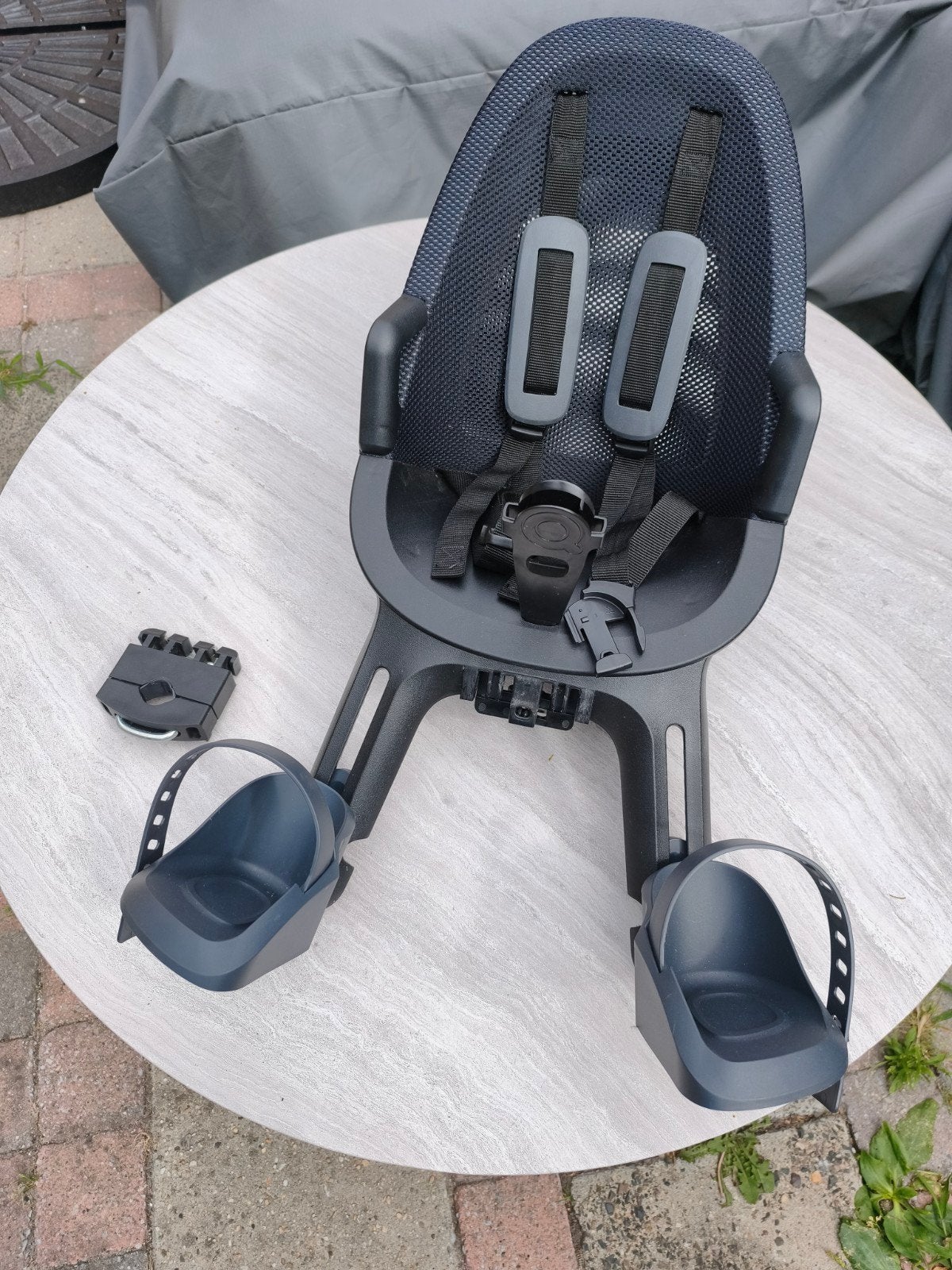 Qibbel Air Voorzitje Zwart - Comfortabel en Veilig, Overige methoden, 9 t/m 18 kg, Zo goed als nieuw, Ophalen