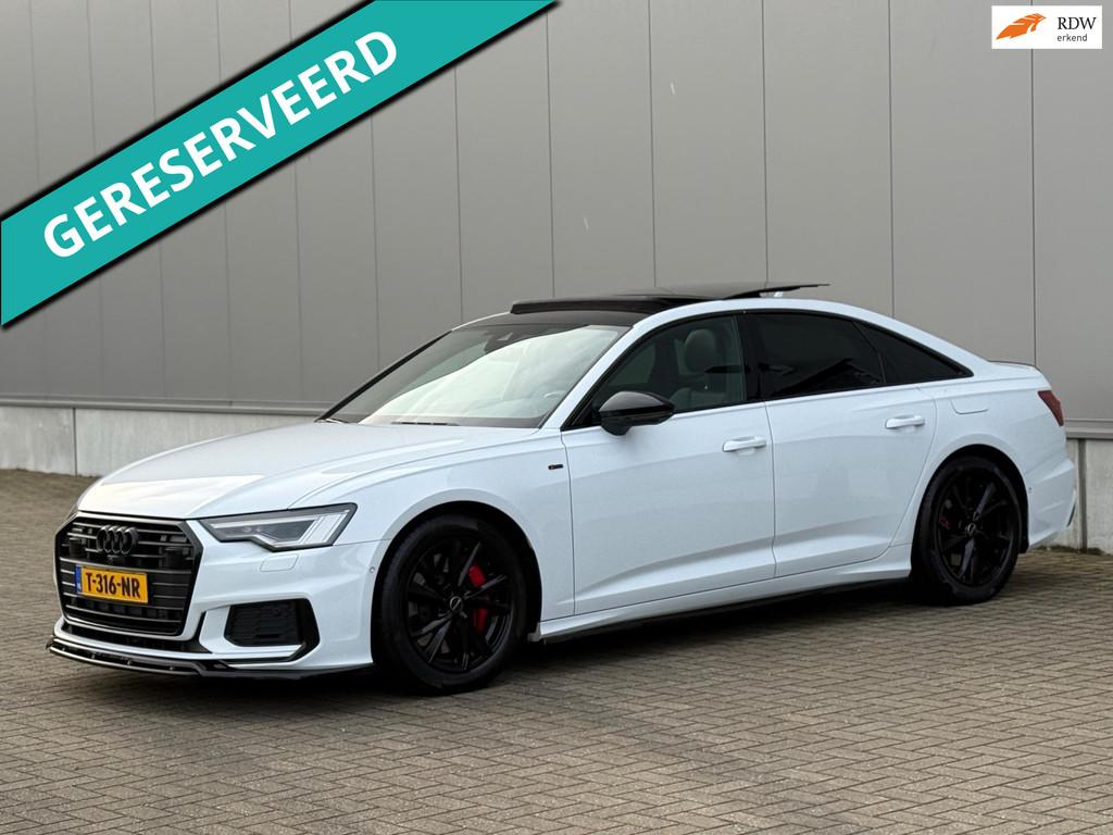 Audi A6 Limousine 55 TFSI e quattro Competition MAXTON BTW P, Automaat, 4 cilinders, Wit, Bedrijf