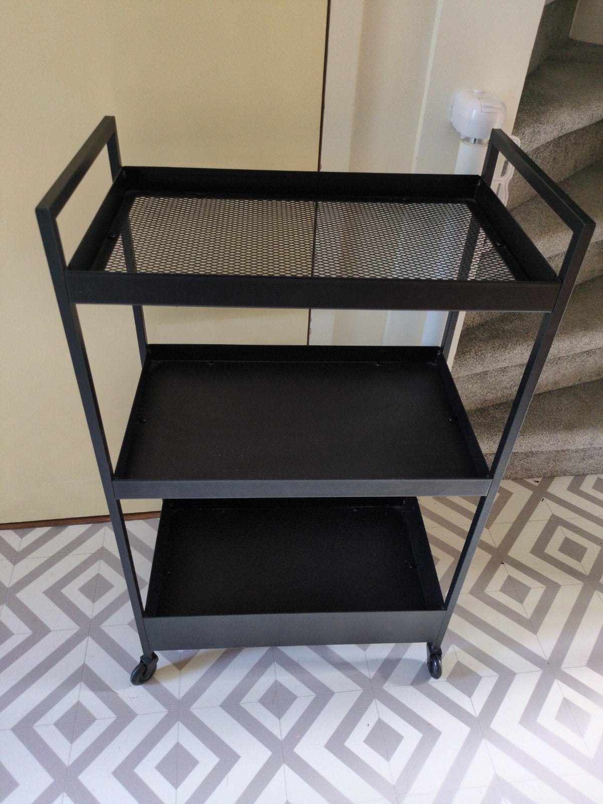 Ikea Nissafors roltafel, Huis en Inrichting, Ophalen, 25 tot 50 cm, Rechthoekig