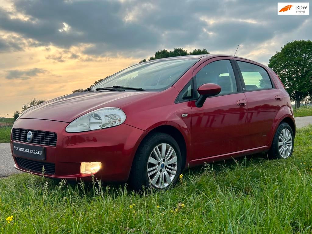 Fiat Grande Punto 1.4 Edizione Blue & Me, Auto's, Fiat, 4 cilinders, 400 kg, Grande Punto, Origineel Nederlands