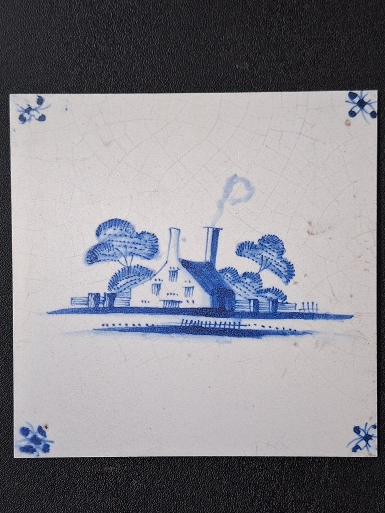 Decoratie tegel voor keuken met charmant boerderijlandschap, Doe-het-zelf en Verbouw, Nieuw, Minder dan 20 cm, Minder dan 5 m²