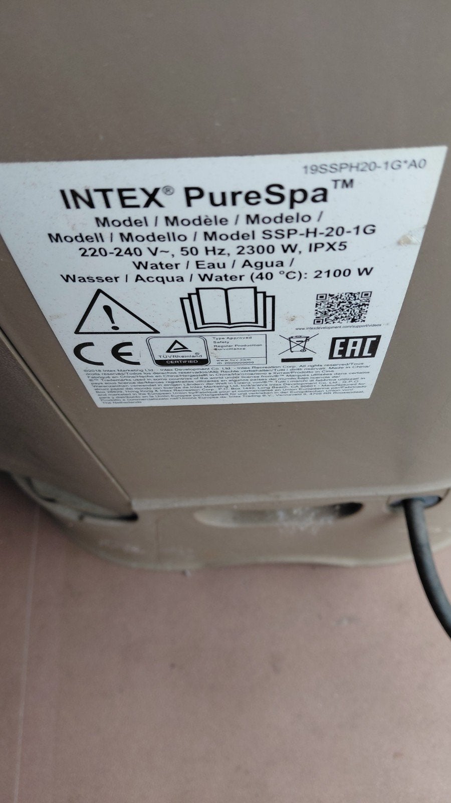 Pomp voor intex whirlpool, Ophalen of Verzenden, Pomp