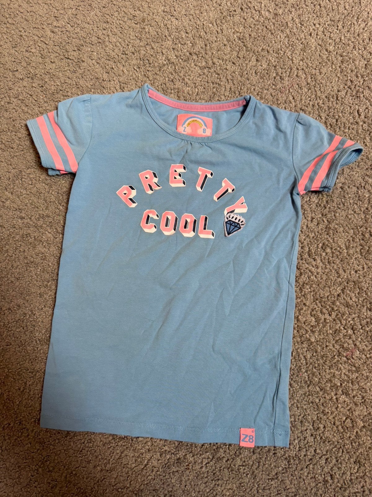 Z8 T-shirt , maat 128-134., Kinderen en Baby's, Meisje, Z8, Ophalen of Verzenden, Zo goed als nieuw