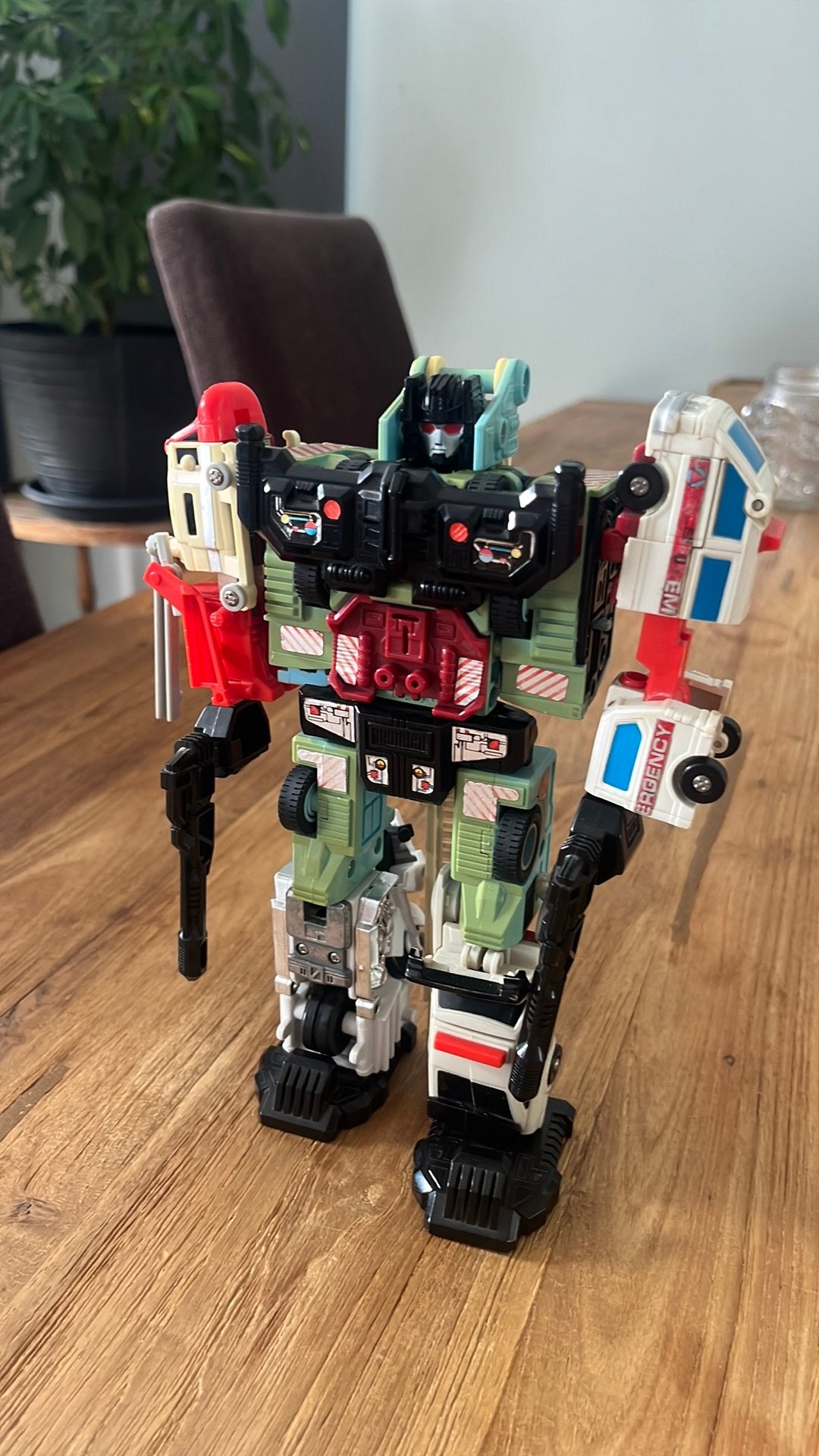 Ttansformers protectorbots defensor G1, Verzamelen, Transformers, G1, Ophalen of Verzenden, Gebruikt