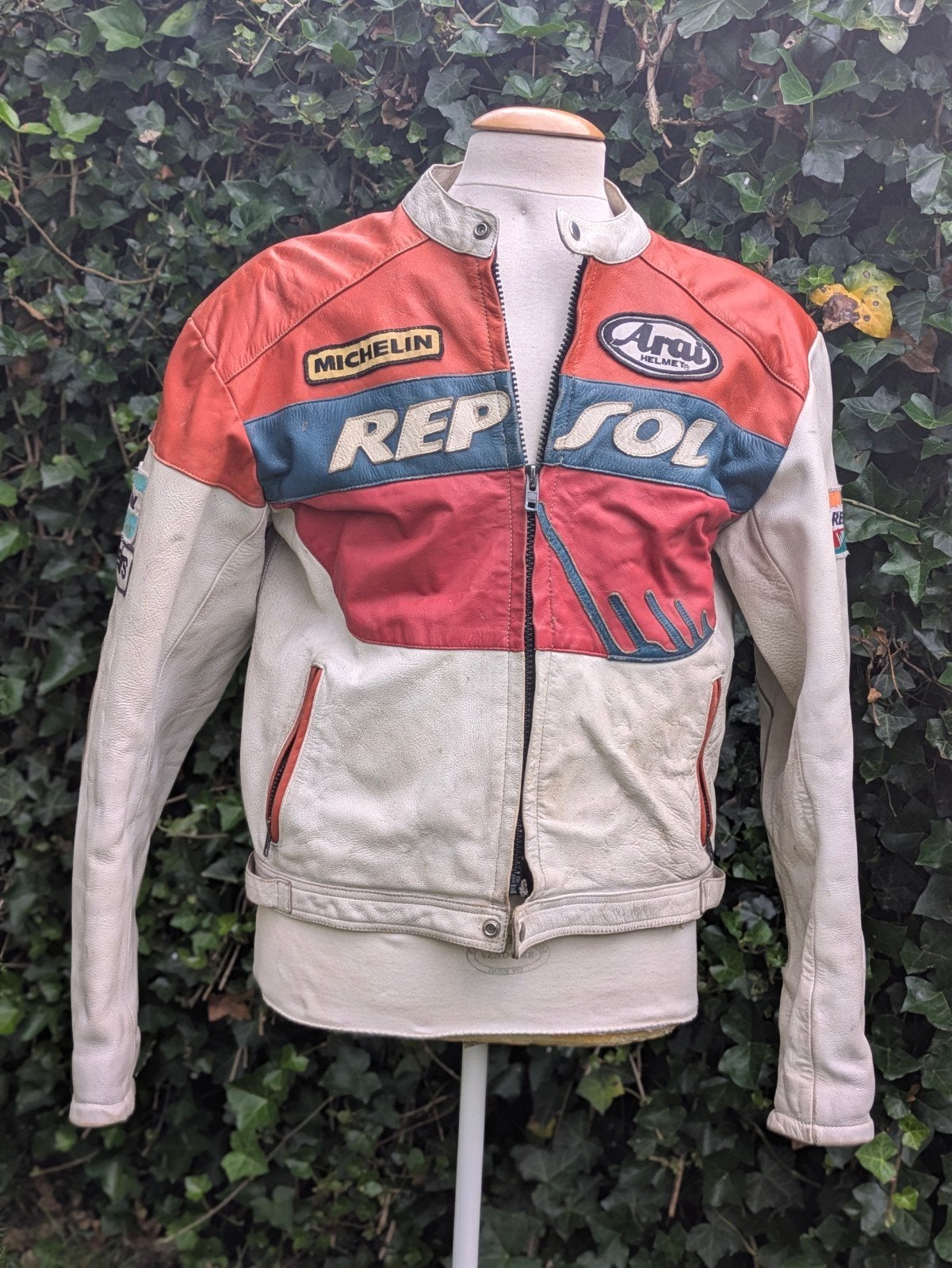 Repsol Alpinestars leren jack, Ophalen of Verzenden, Tweedehands, Jas | leer