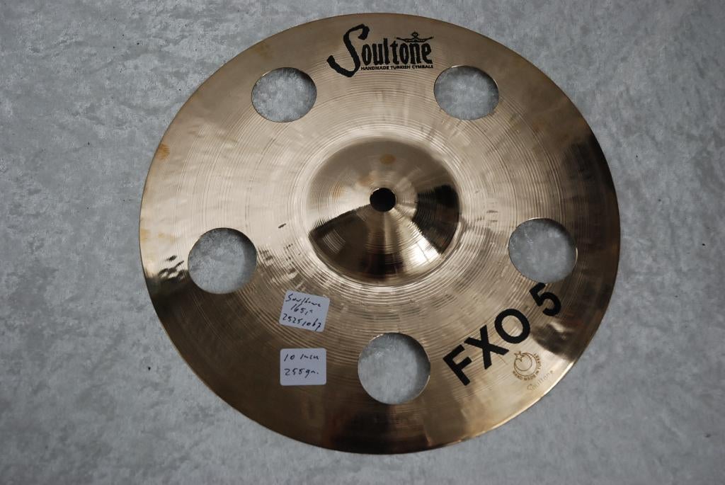 NIEUW!  Soultone FXO-5 Splash bekken 255gr 10 inch <25251067, ., Drums of Percussie, Nieuw, Ophalen of Verzenden