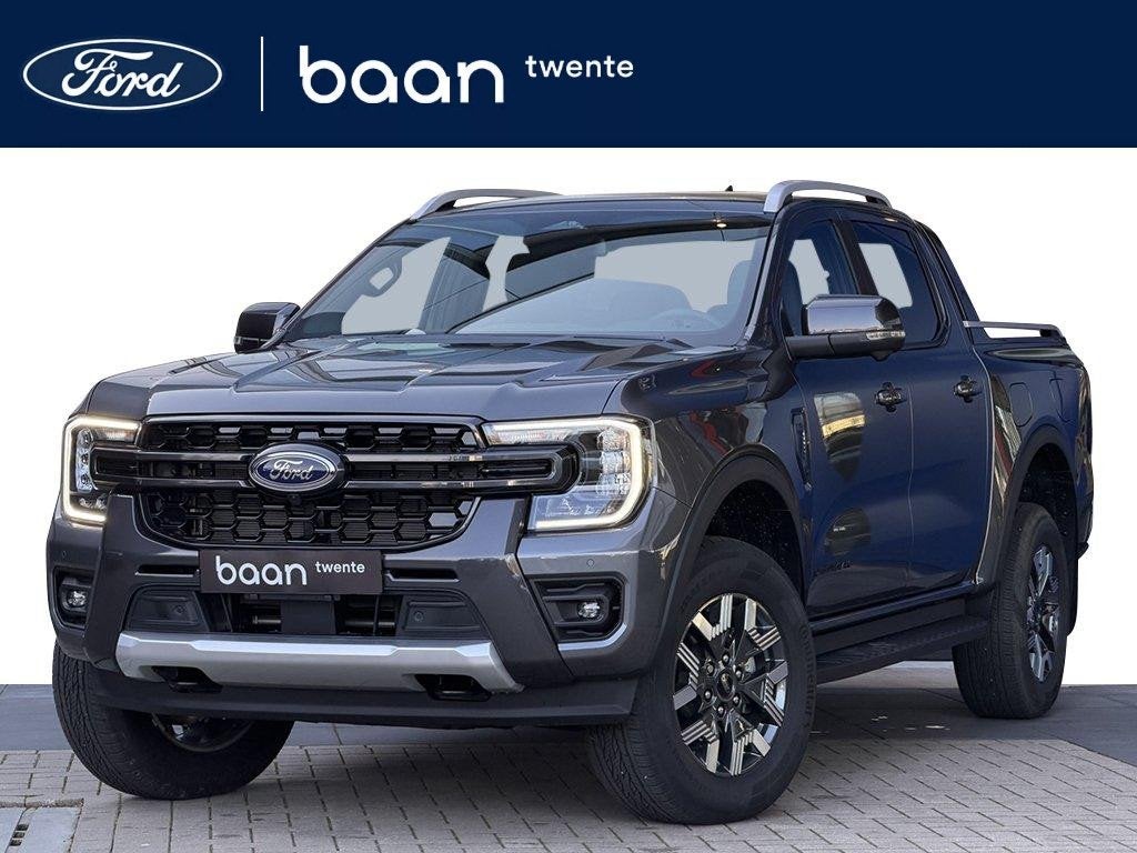 Ford Ranger Wildtrak 4X4 2.3 PHEV 279 PK | 5 zitplaatsen | 3, Auto's, Ford, Automaat, 12 maanden, Stof, Zwart