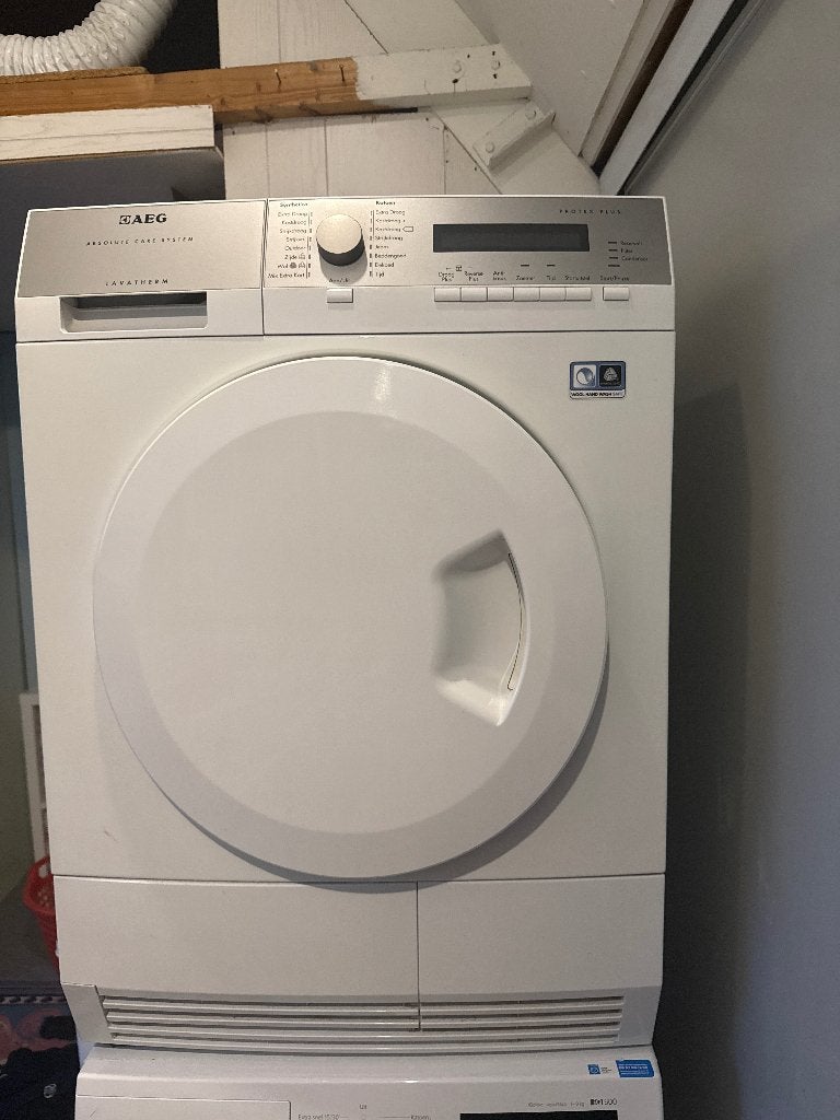 Condens droger, Ophalen, 6 tot 8 kg, Zo goed als nieuw, 85 tot 90 cm