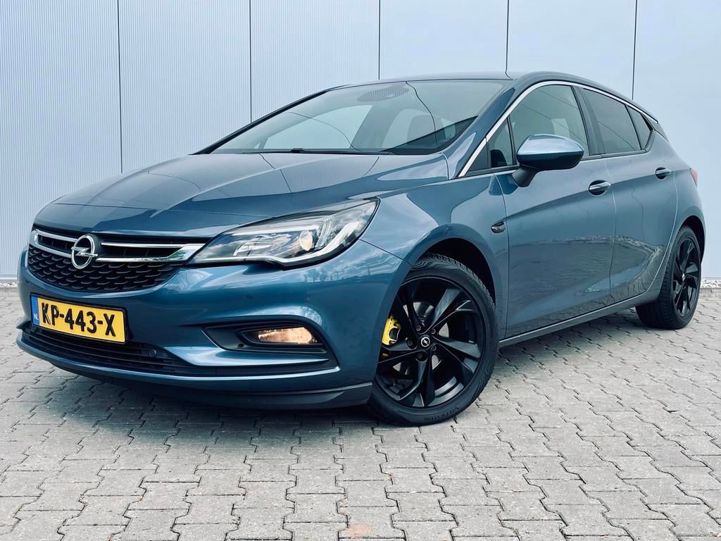 Opel Astra 1.0 Innovation automaat, Stof, Gebruikt, Blauw, 610 kg