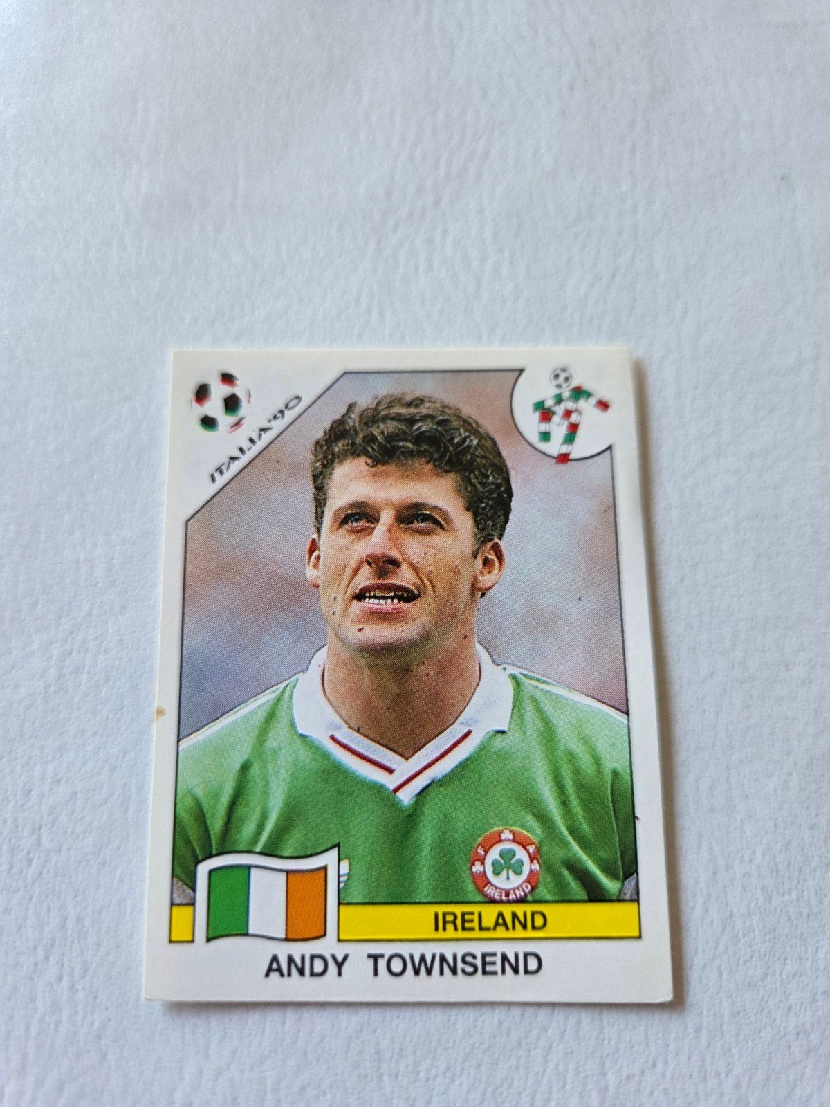 Panini WK 90, Ophalen of Verzenden, Zo goed als nieuw, Sticker