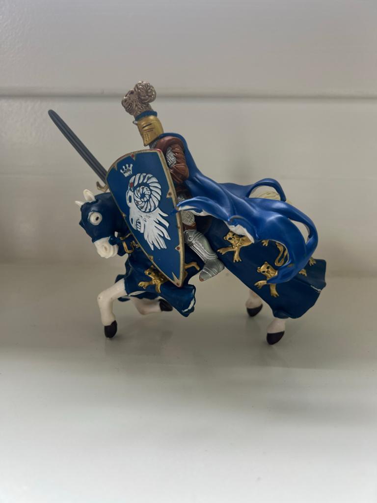 Ridder op Paard Speelf Schleich Speelfiguur, Verzamelen, Ophalen of Verzenden, Zo goed als nieuw