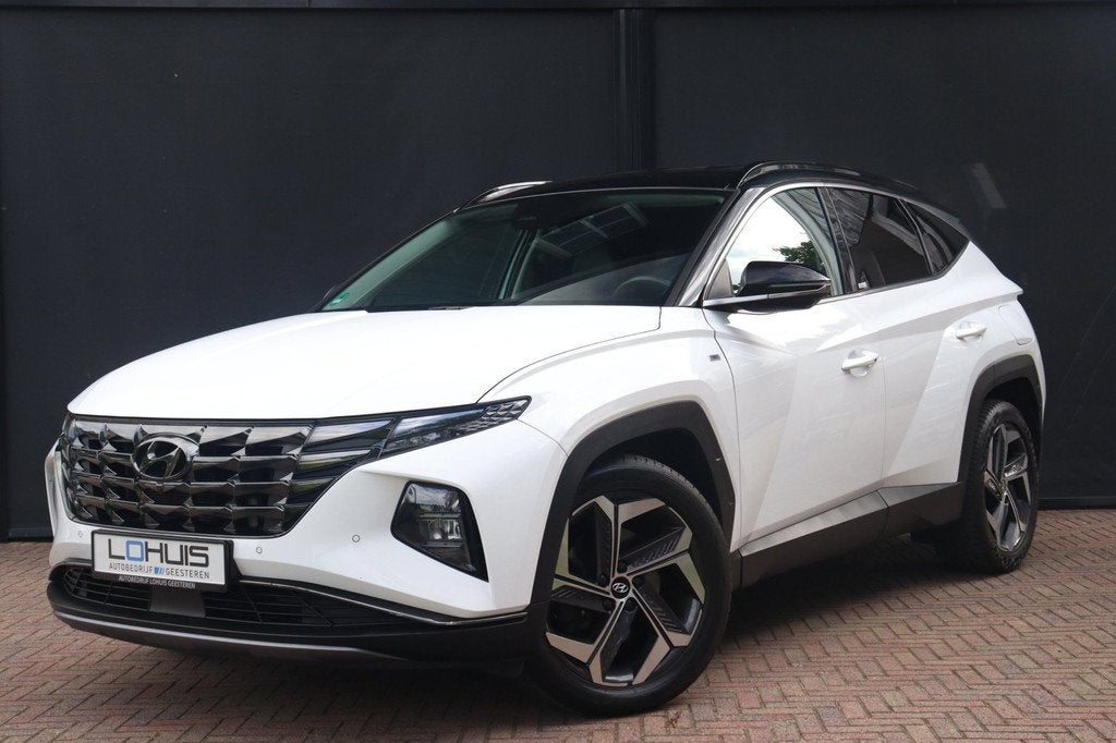 Hyundai Tucson 1.6 T-GDI MHEV Premium, Auto's, Hyundai, Voorwielaandrijving, 15 km/l, Gebruikt, Zwart
