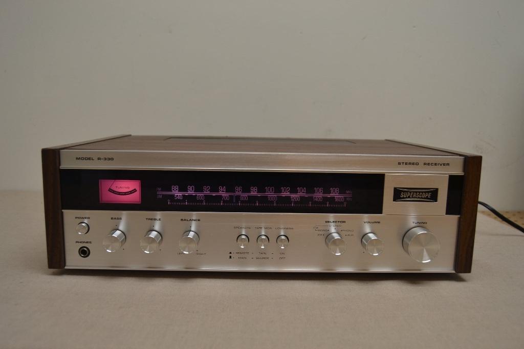 Top vintage Marantz - Superscope R-330 jaren 70 - LEES INFO, Audio, Tv en Foto, Versterkers en Receivers, Ophalen, Zo goed als nieuw