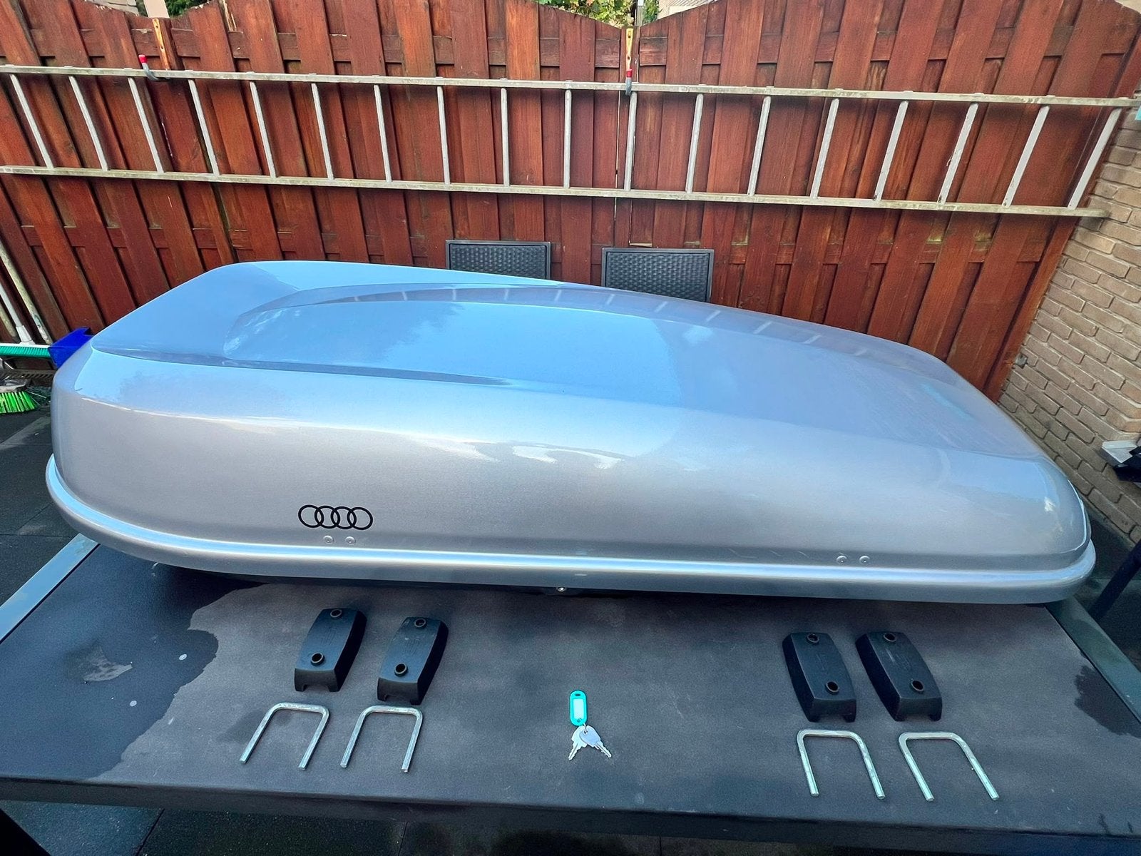 Audi dakkoffer - 460 liter, Auto diversen, Dakkoffers, Ophalen, Zo goed als nieuw