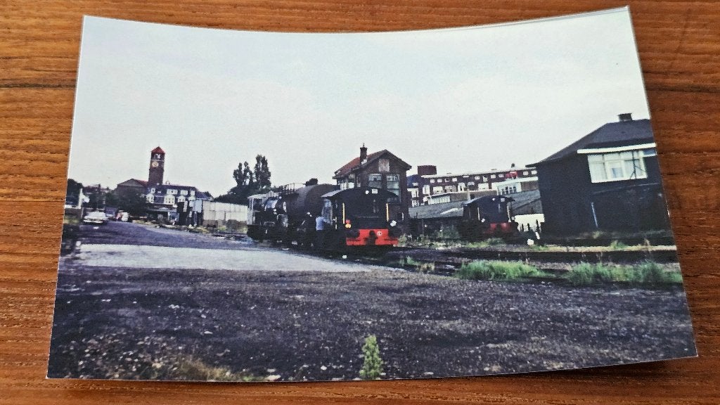 Foto TREIN NS Nederlandse Spoorwegen Loc SIK 308 Amsterdam, Verzenden, Gebruikt, Trein, Overige typen