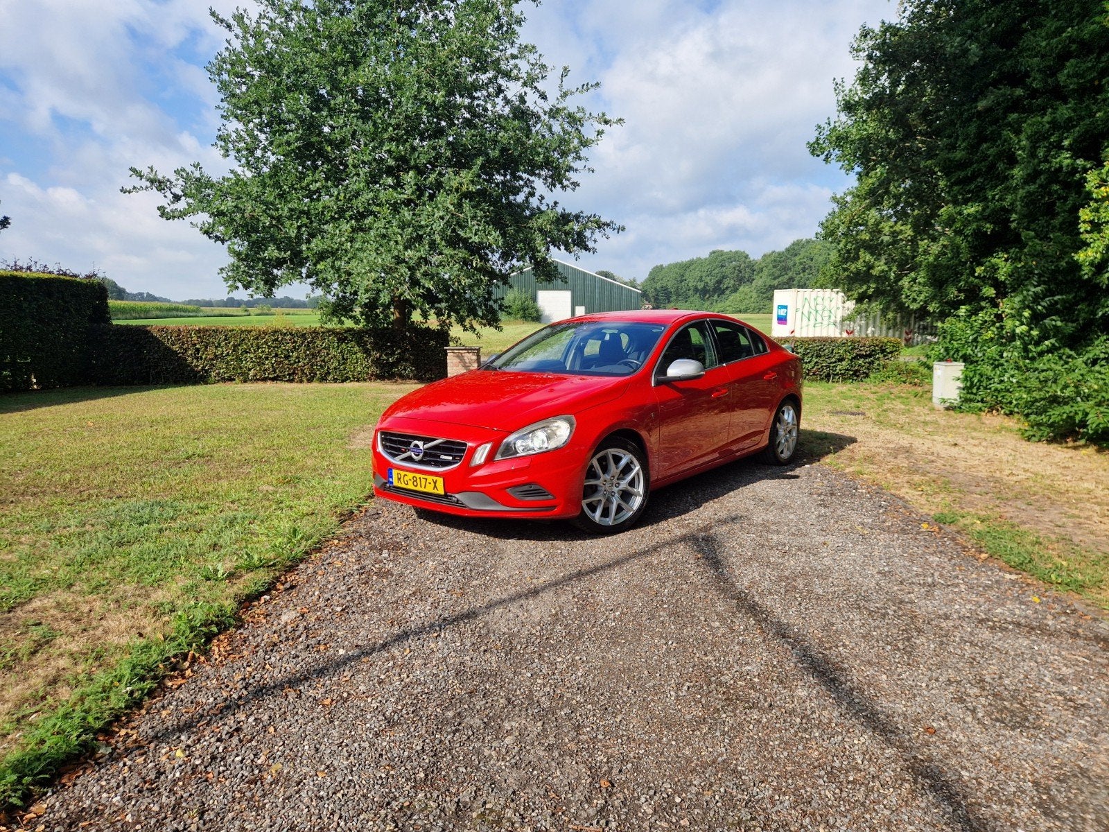 Volvo S60 T4F 1.6 132KW Powershift 2011 Rood, Auto's, Volvo, 1596 cc, 4 cilinders, 179 pk, S60