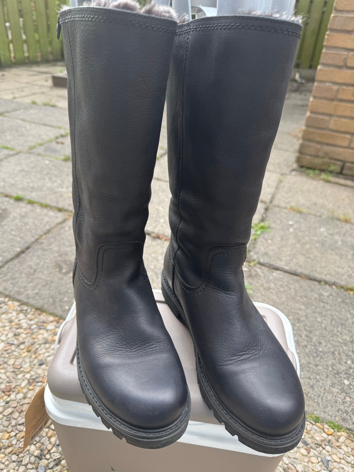 Panama Jack Gevoerde Laarzen Dames Maat 38 Zwart, Kleding | Dames, Schoenen, Ophalen of Verzenden, Zo goed als nieuw, Zwart, Hoge laarzen