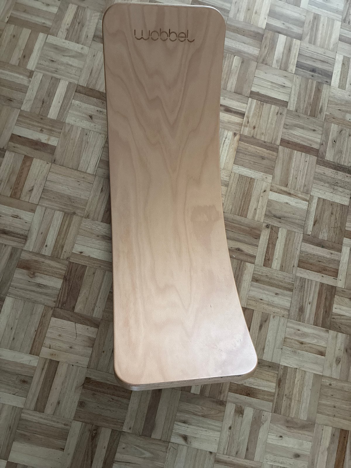 Wobbel Board Original met Vilt - Geel, Ophalen, Gebruikt