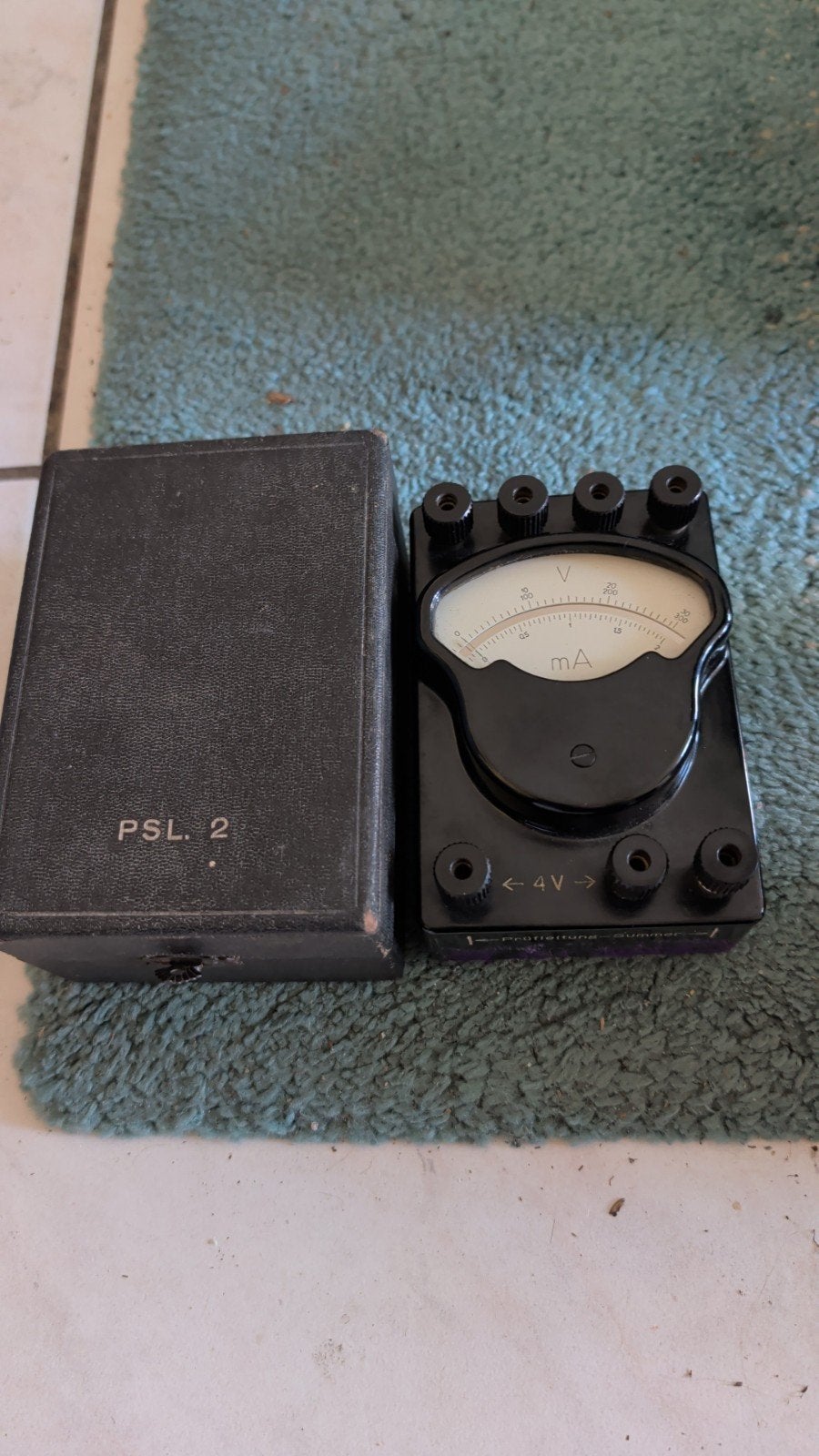 Luftwaffe stroom- en spanningsmeter PSL2 FL 26763, Ophalen of Verzenden