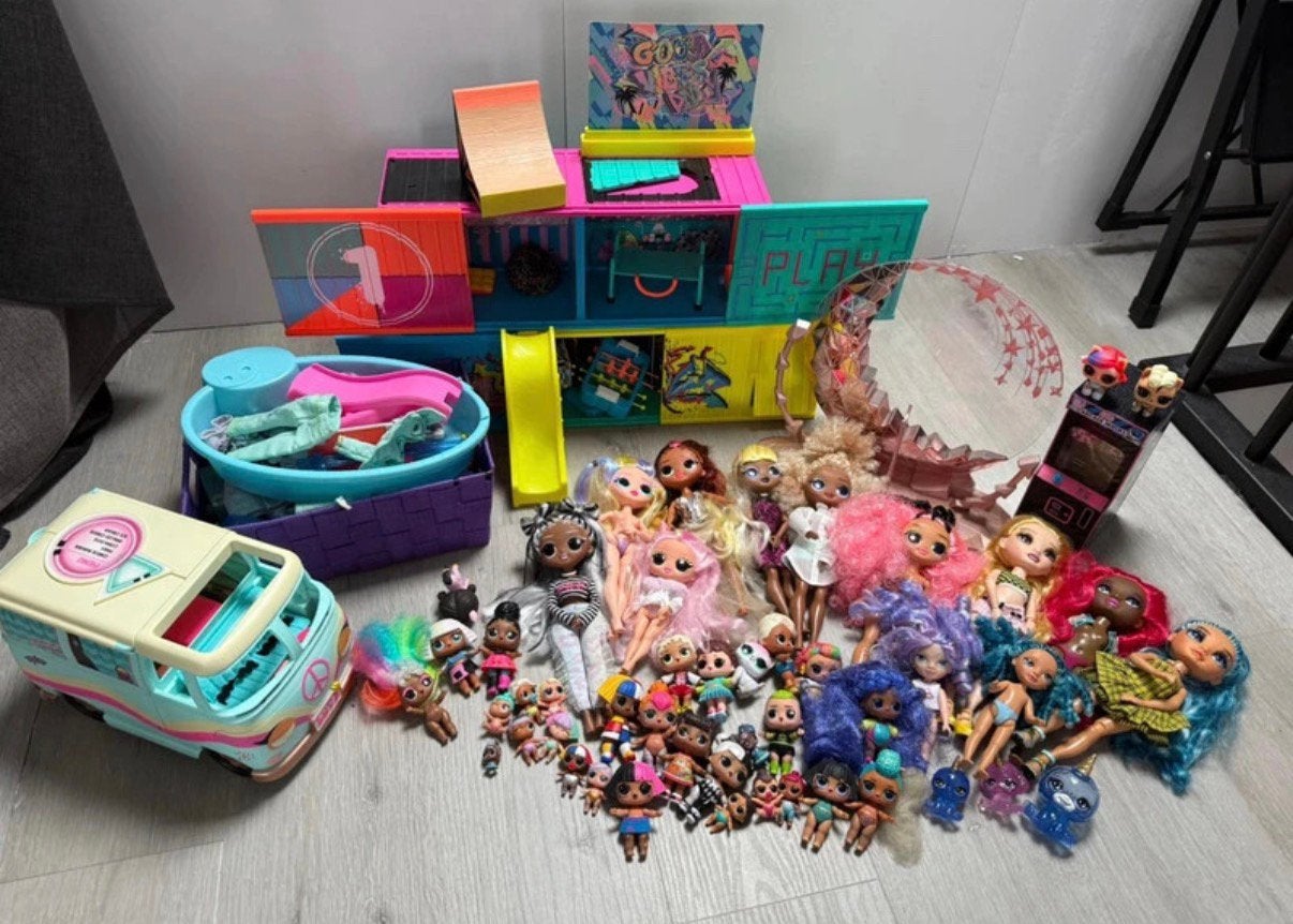 Mega pakket LOL surprise en 5 poppen rainbow high, Ophalen of Verzenden, Zo goed als nieuw, Meisje